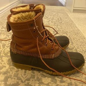 LL Bean Boots (fur lined)